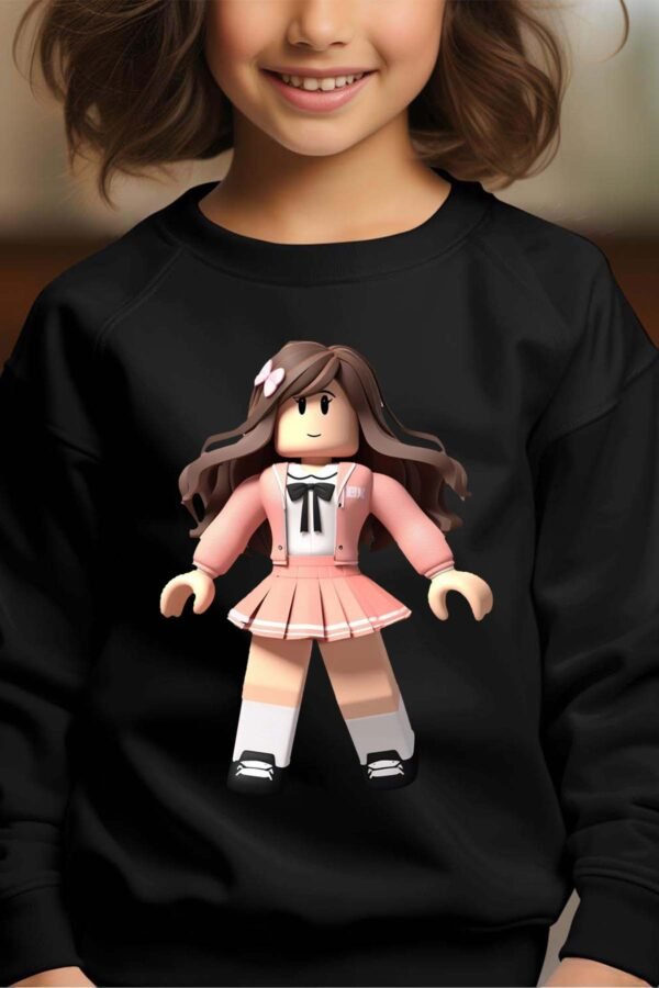 Sweat Col Rond Fille en Gros | robox école