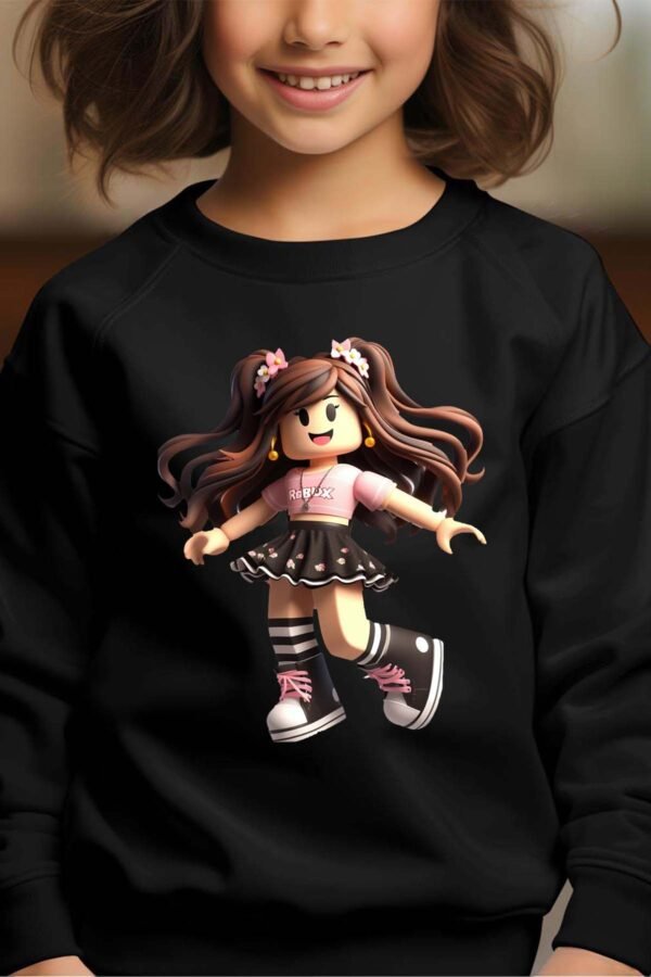 Sweat Col Rond Fille en Gros | Robox jupe