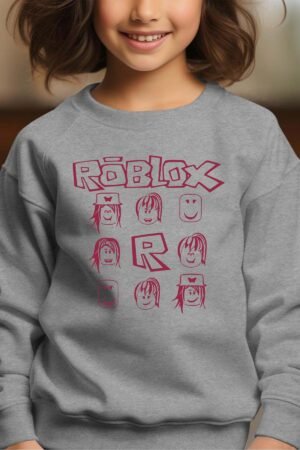 Sweat Col Rond Fille en Gros | Robox multi girls