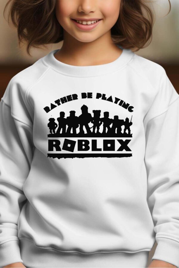 Sweat Col Rond Fille en Gros | Robox ombre