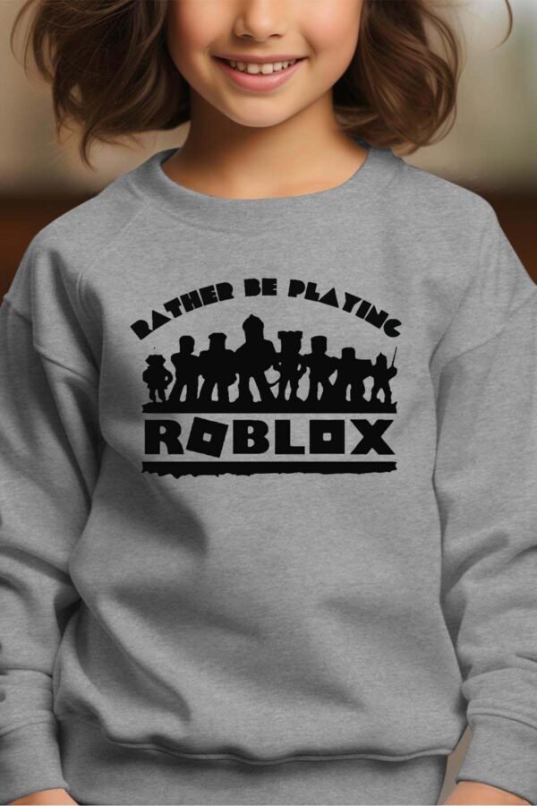 Sweat Col Rond Fille en Gros | Robox ombre