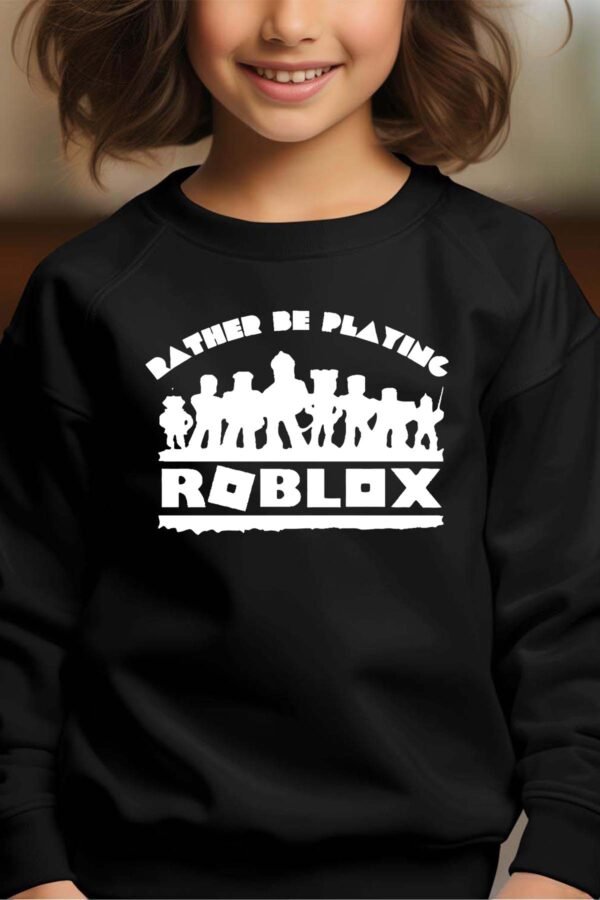 Sweat Col Rond Fille en Gros | Robox ombre