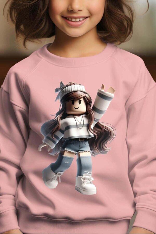 Sweat Col Rond Fille en Gros | Robox pull