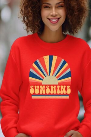 Sweat Col Rond Femme en Gros | sunshine