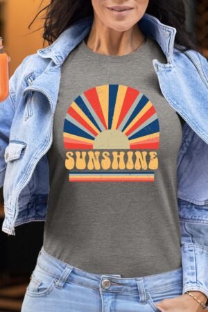 sunshine  - Tshirt Femme