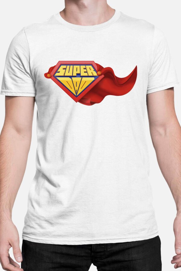 super dad   - Tshirt Homme