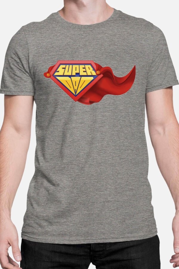 super dad   - Tshirt Homme