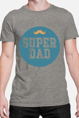super mustache – Tshirt Homme – Gris