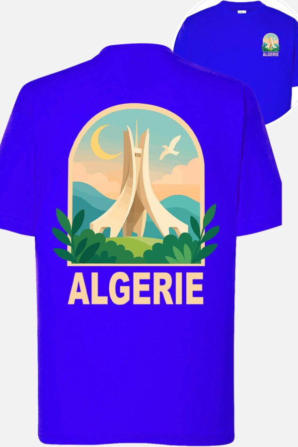 T-shirt Col Rond Fille - Algérie pop voyage