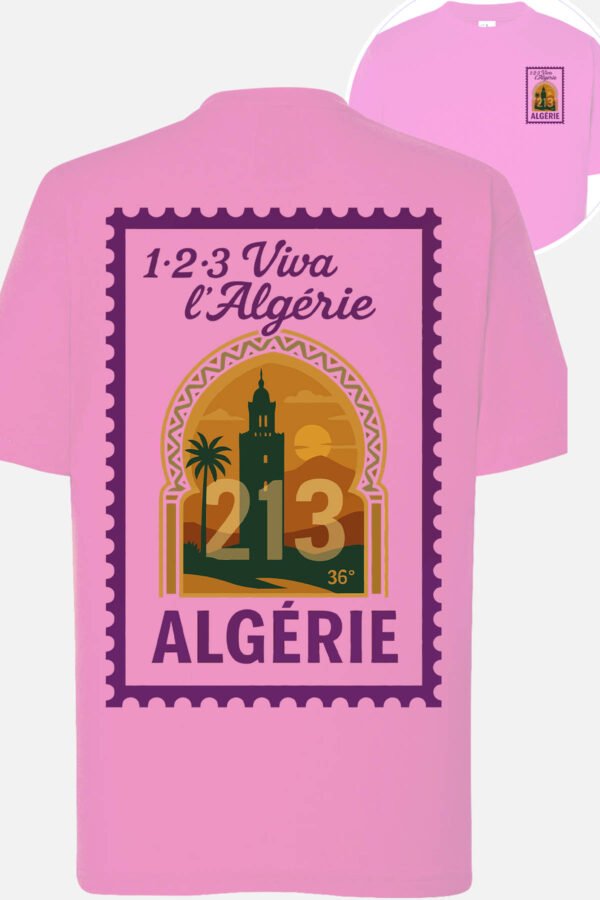 T-shirt Col Rond Fille - Algérie style 2