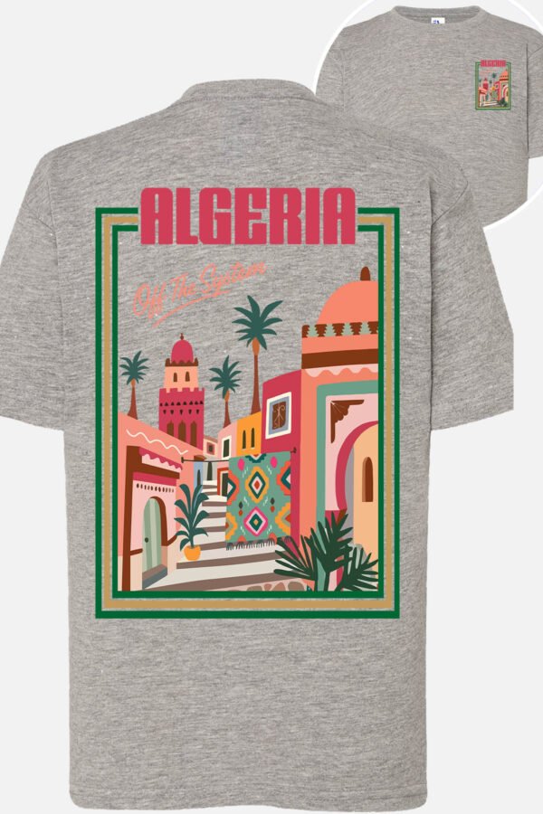 T-shirt Col Rond Fille - Algeria off