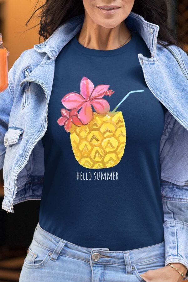 Hello summer ananas - Tshirt Femme