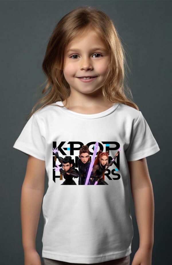 T-shirt Col Rond Fille - Attack k-pop