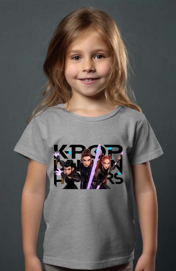 T-shirt Col Rond Fille - Attack k-pop