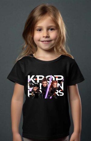T-shirt Col Rond Fille - Attack k-pop