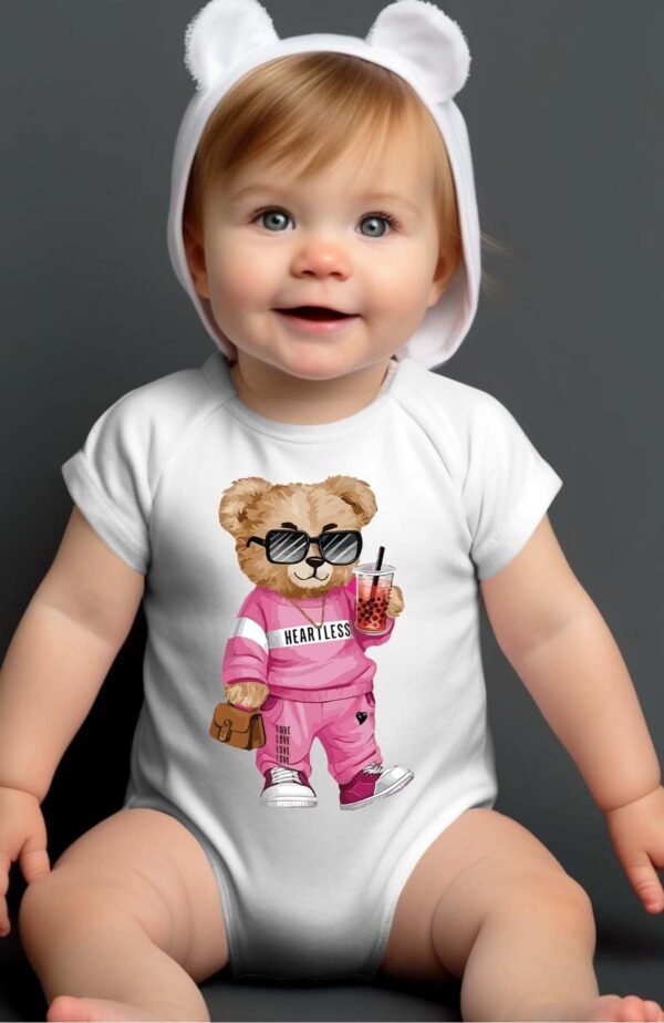 Bear heartless - Body Bébé Fille