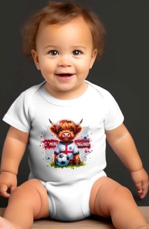 Angleterre cow - Body bébé garçon