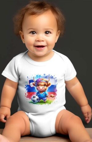 Slovénie cow - Body bébé garçon