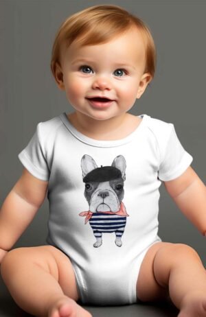 Chien Français - Body bébé garçon