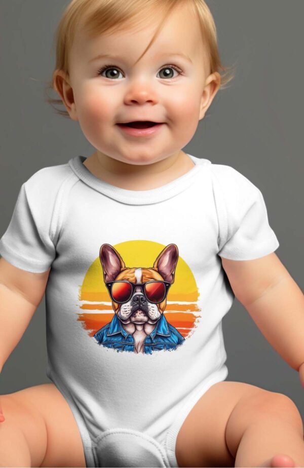 Dog bogoss rouge - Body bébé garçon