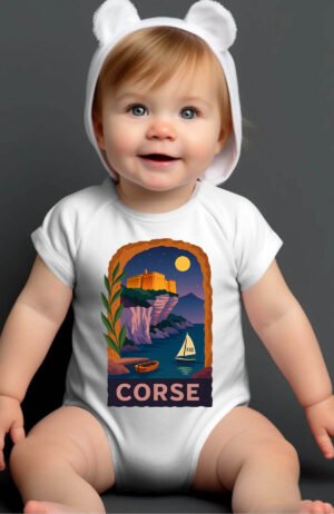 Corse pop voyage - Body Bébé Fille