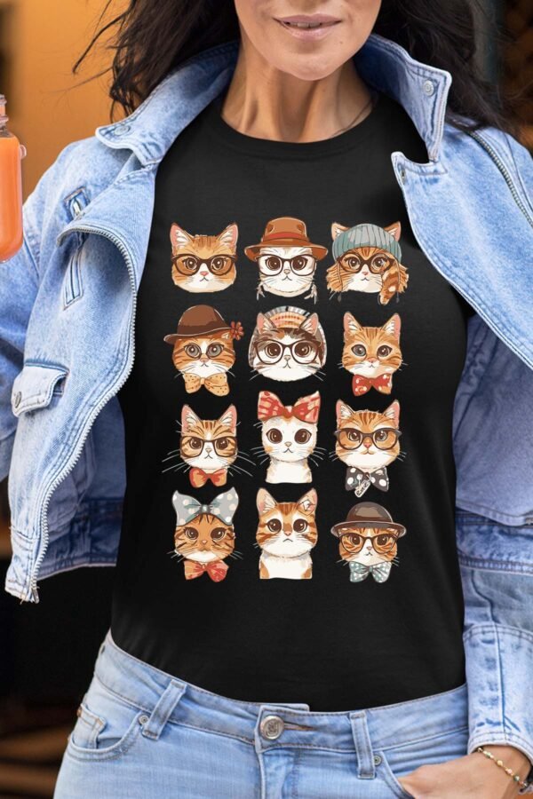 Cat family - Tshirt Femme