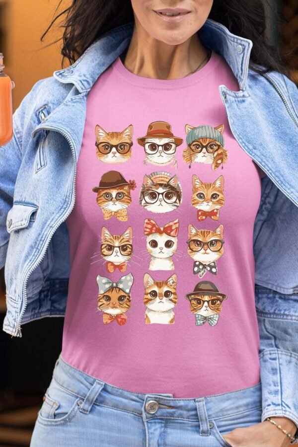 Cat family - Tshirt Femme