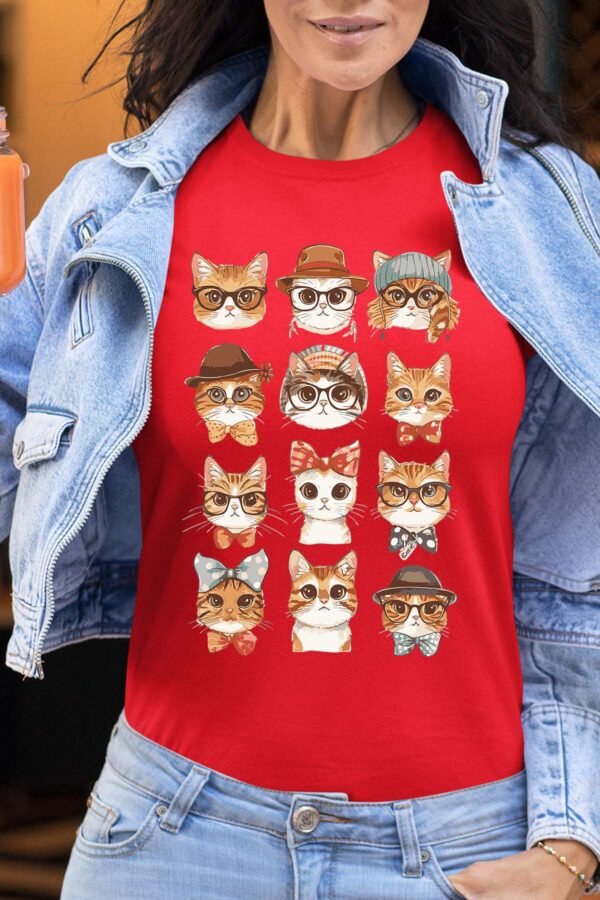 Cat family - Tshirt Femme