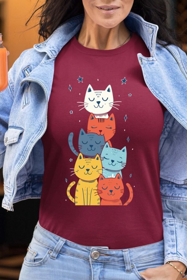 Cat calm - Tshirt Femme