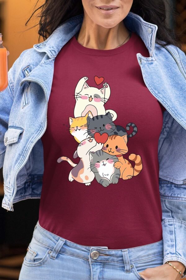 Cat joy - Tshirt Femme