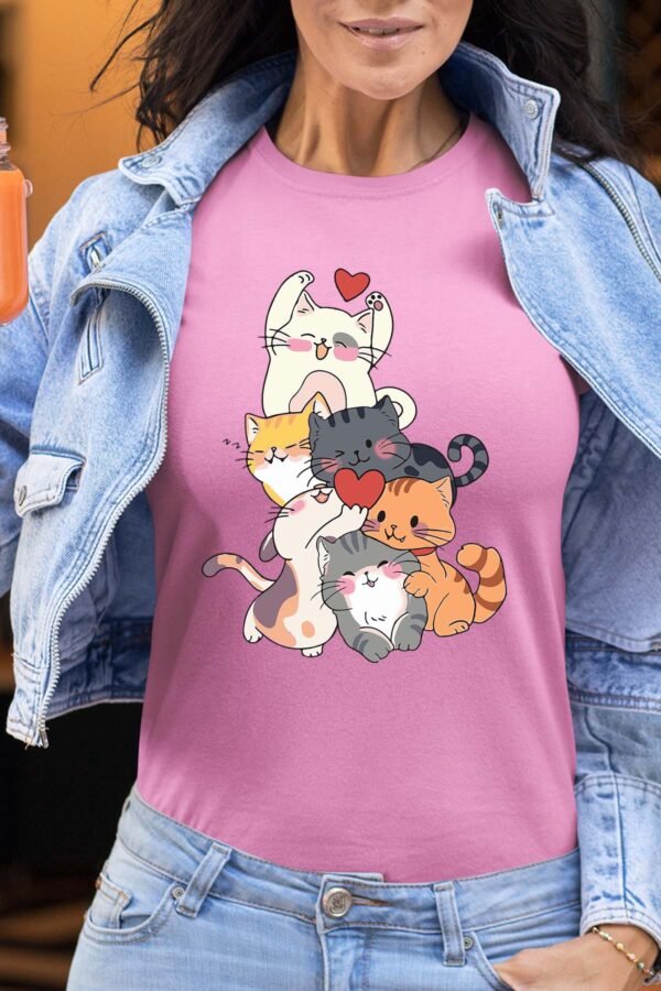 Cat joy - Tshirt Femme