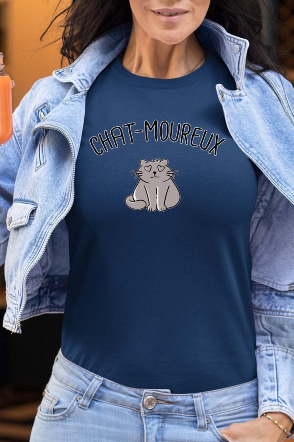 Chat moureux - Tshirt Femme