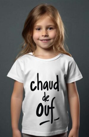 Chaud fou – Tshirt Fille – Blanc