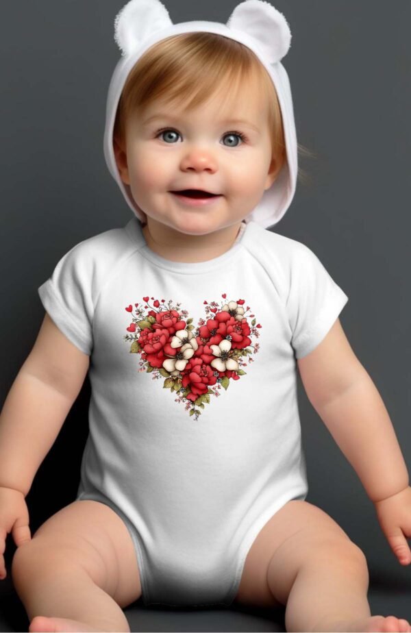 Love flower - Body Bébé Fille