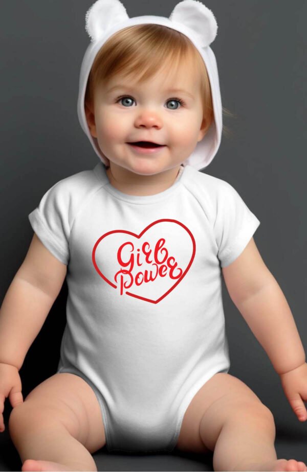 Cœur power - Body Bébé Fille