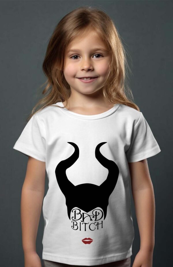 T-shirt Col Rond Fille - Dark majesty