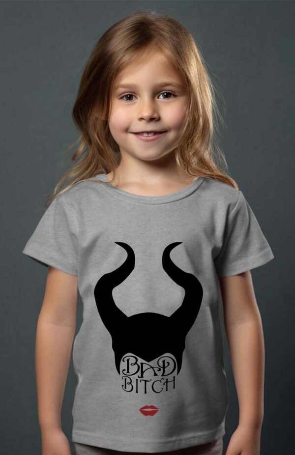 T-shirt Col Rond Fille - Dark majesty