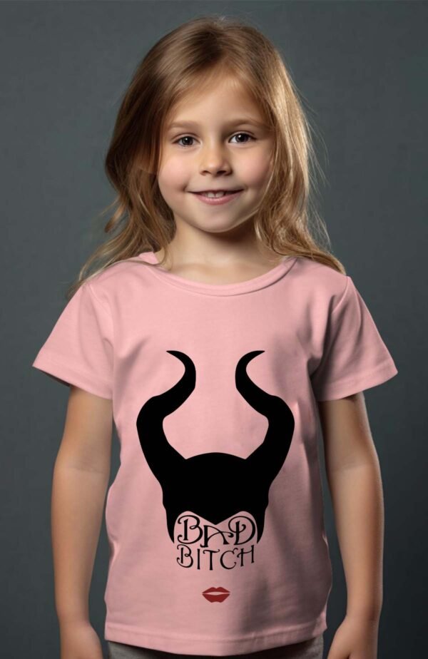 T-shirt Col Rond Fille - Dark majesty