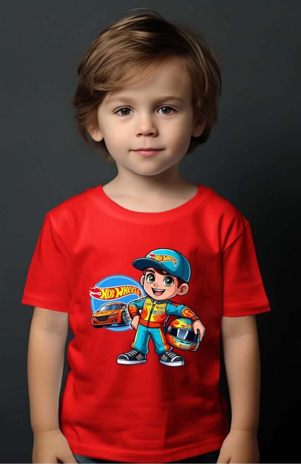 T-shirt Garçon en Gros | Driver hot wheels