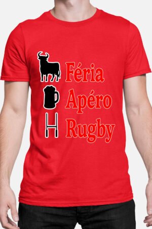 FAR – Tshirt Homme – Rouge