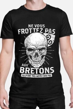 Ne vous frottez pas aux bretons - Tshirt Homme