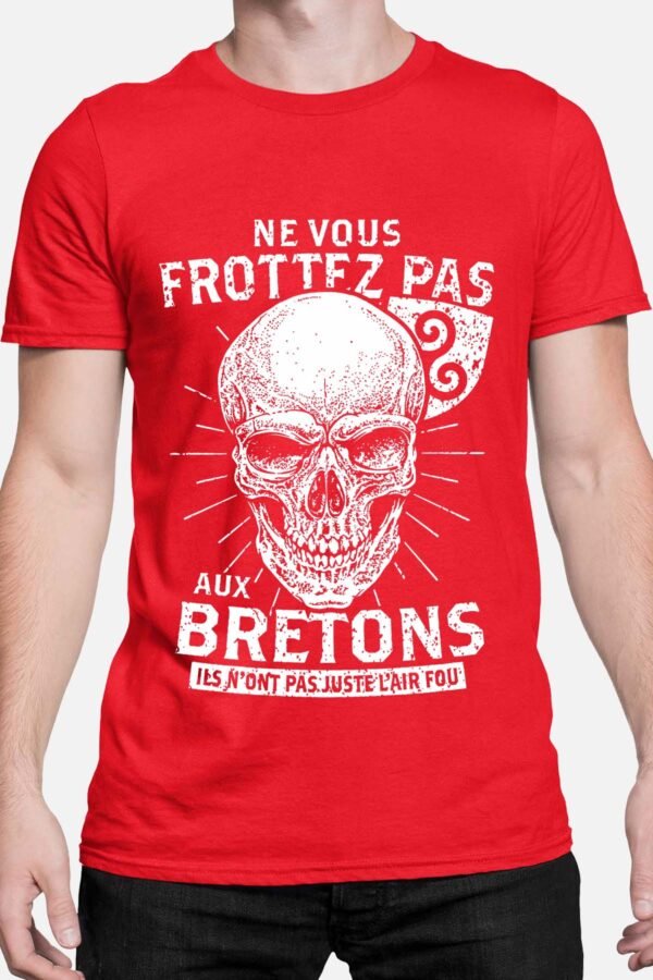 Ne vous frottez pas aux bretons - Tshirt Homme