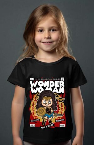 T-shirt Col Rond Fille - Funko wonder