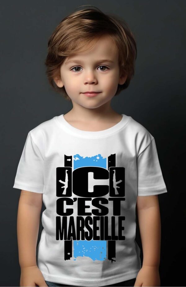 T-shirt Garçon en Gros | Ici c'est Marseille