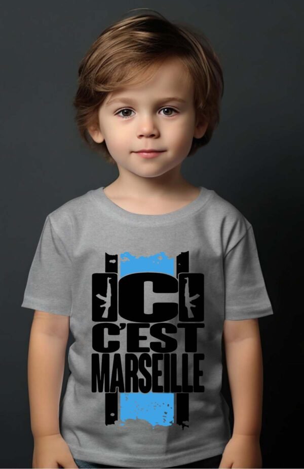 T-shirt Garçon en Gros | Ici c'est Marseille