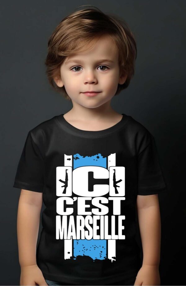 T-shirt Garçon en Gros | Ici c'est Marseille
