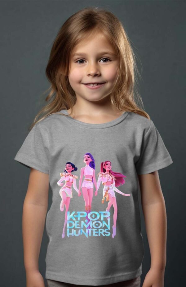 T-shirt Col Rond Fille - Kpop DH