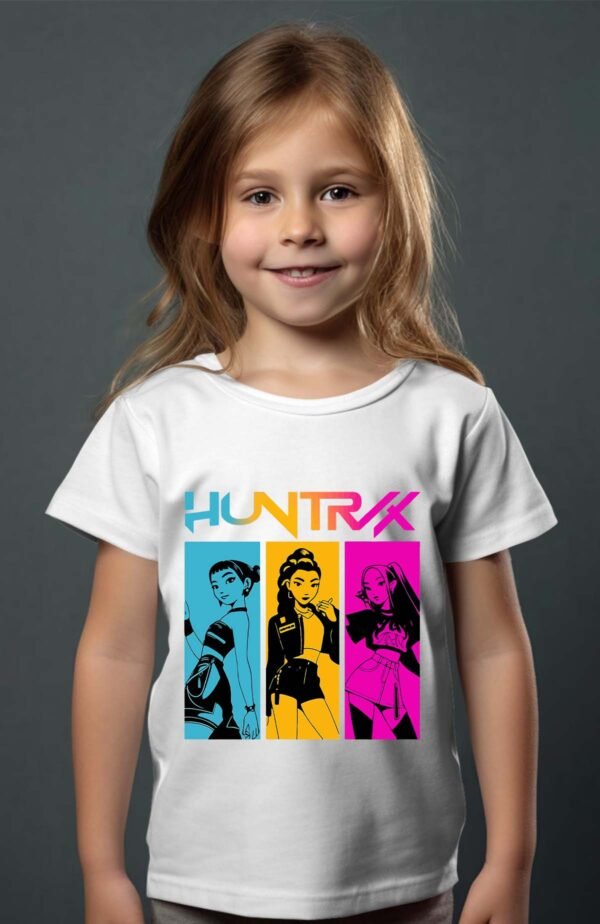 T-shirt Col Rond Fille - Kpop demon class