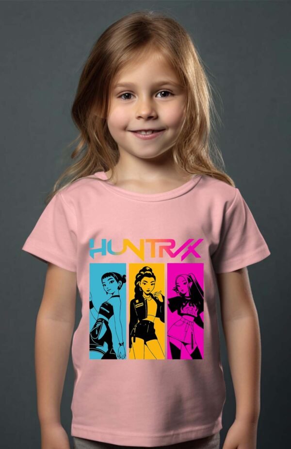 T-shirt Col Rond Fille - Kpop demon class