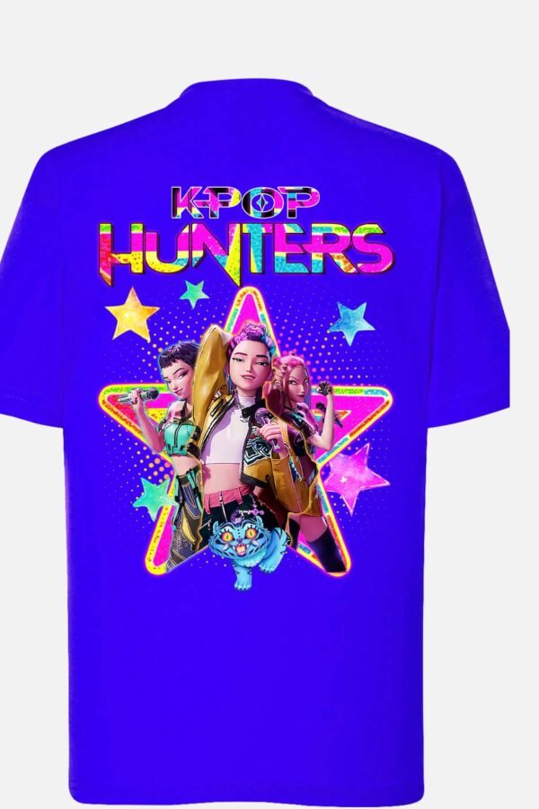 T-shirt Col Rond Fille - Kpop hunters